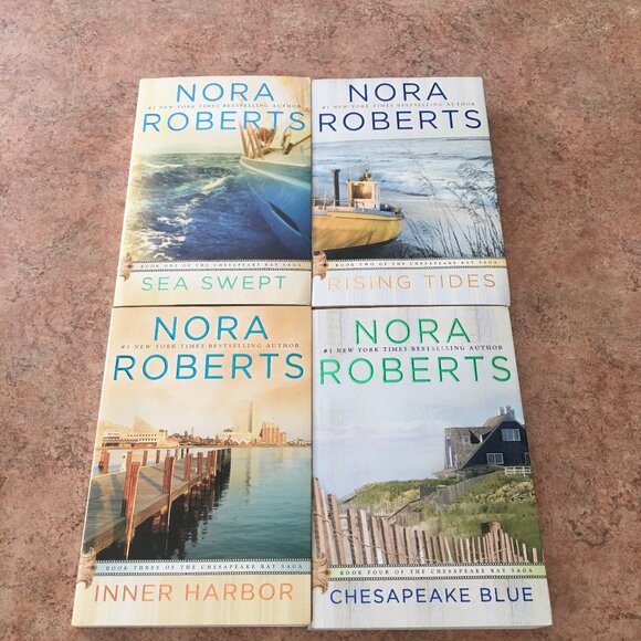 Nora Roberts Chesapeake Blue Saga 4 books - Picture 1 of 8